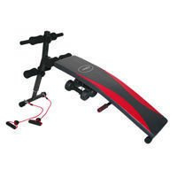 OUTLET Ławka treningowa skośna z ciężarkami i linkami L8355 HMS