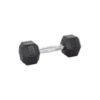 Hantla stała HEX w gumie 5 kg Insportline