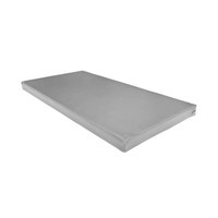 Materac gimnastyczny UNDERFIT 120 x 60 x 6 cm twardy szary