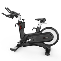 Rower spinningowy magnetyczny LCD 8.5kg 150kg regulacja pas noski