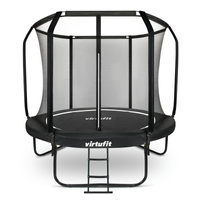 Trampolina VirtuFit 251 cm z siatką – Premium fitness + bezpieczeństwo