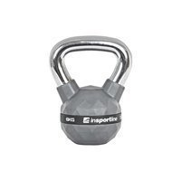 Hantla kettlebell gumowana PU 6 kg Insportline