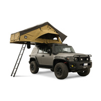 Namiot dachowy SOFT CAHAYA 140 2-os. + materac + LED + drabina