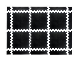 Puzzle gumowe UNDERFIT 20 mm 6 m2 + zakończenia