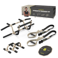 Zestaw Centr Strength Training Kit drążek + uchwyty + sandbag + taśmy TRX