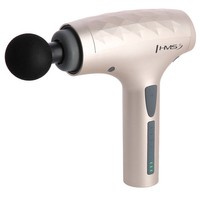 Pistolet do masażu PDM3134I gold HMS - 4 końcówki, 5 prędkości