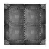 Ochronna gumowa mata podłogowa puzzle inSPORTline 0,6cm