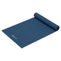 OUTLET Mata z paskiem do jogi Essentials Gaiam 183 x 61 x 0,6 cm niebieska