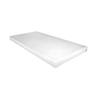 Materac gimnastyczny UNDERFIT 120 x 60 x 6 cm miękki biały