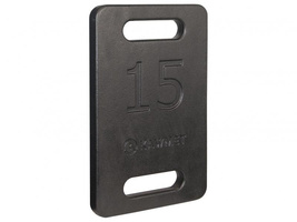 Obciążenie Płyta żeliwna treningowa z uchwytem Ruck Plate 15 kg