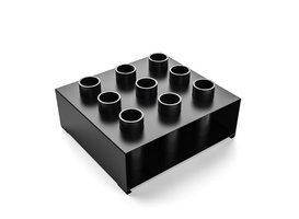 Stojak na obciążenia Gymost L115 | 9 uchwytów | 52 mm | 390 kg