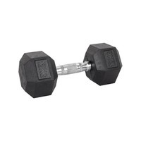Hantla stała HEX w gumie 12 kg Insportline