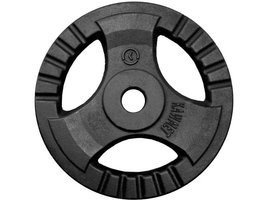 Obciążenie żeliwne do sztangi grafitowe (30,5 mm) 20 kg