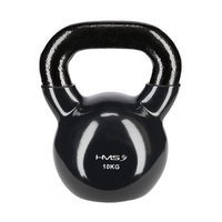 Kettlebell żeliwny pokryty winylem KNV10 HMS 10 kg