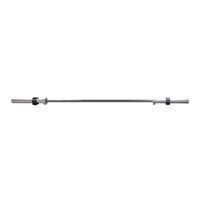 Gryf olimpijski CROSSFIT 183 cm (50 mm) z zaciskami Lock Jaw HMS