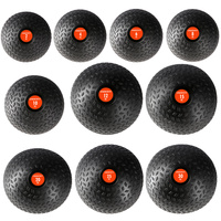 Zestaw piłek lekarskich Slam Ball UNDERFIT 10 szt. (2-30 kg) do rzucania