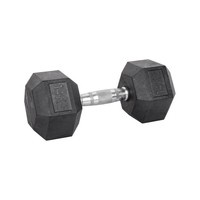 Hantla stała HEX w gumie 14 kg Insportline