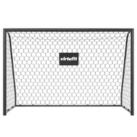 Bramka piłkarska VirtuFit Premium Heavy Duty 240×160 cm stalowa